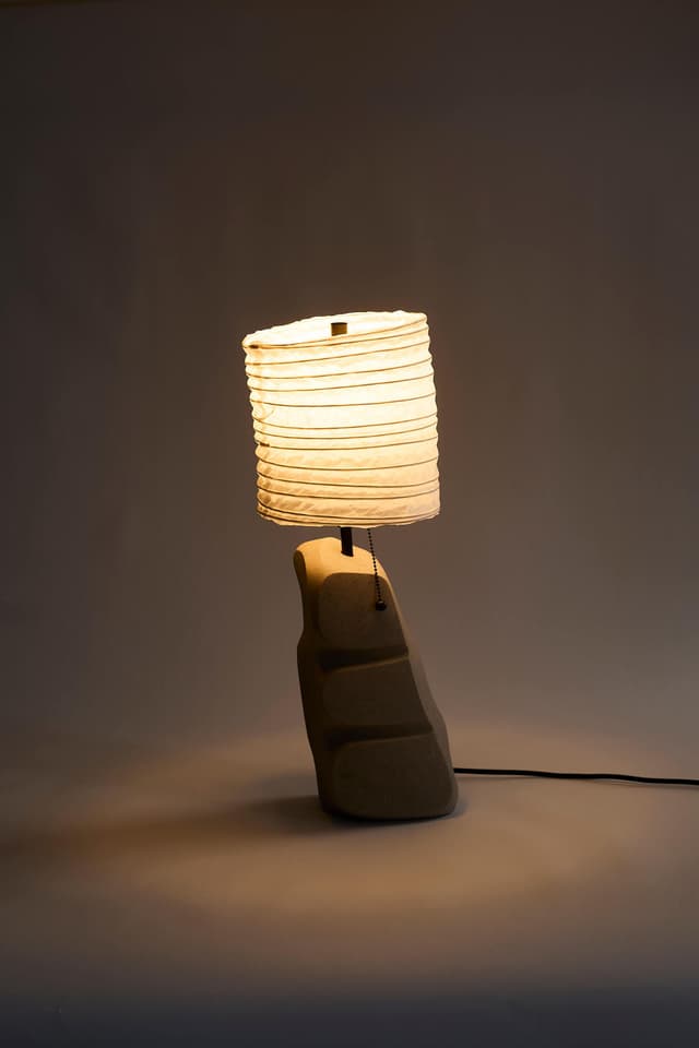 Limestone Lamp (2)