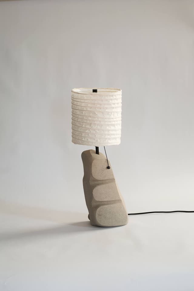 Limestone Lamp (2)