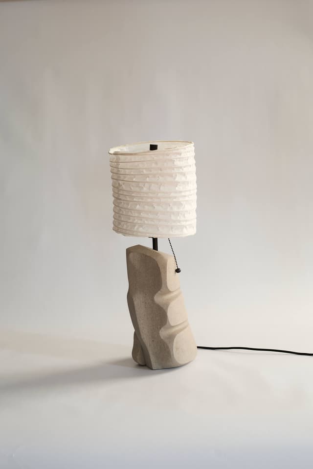 Limestone Lamp (2)